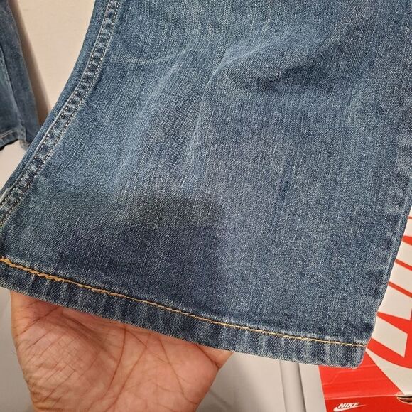 Preowned mens Sz 38×32 levis 514 Straight fit denim jeans blue - Picture 4 of 13